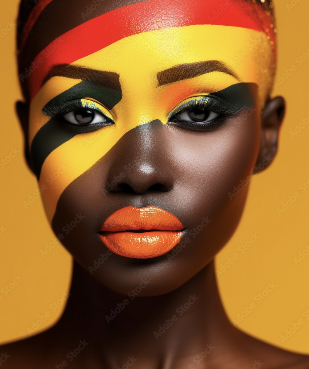 Beatiful color of eyes of black women23