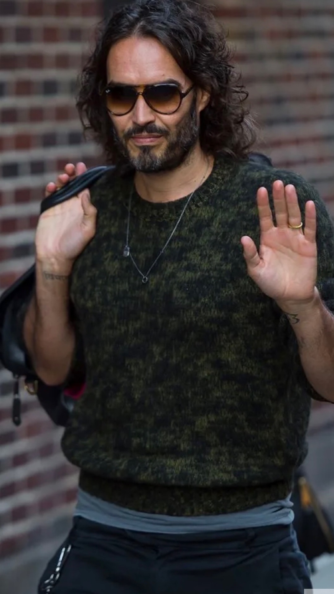 Russell Brand Celebrates Easter 4