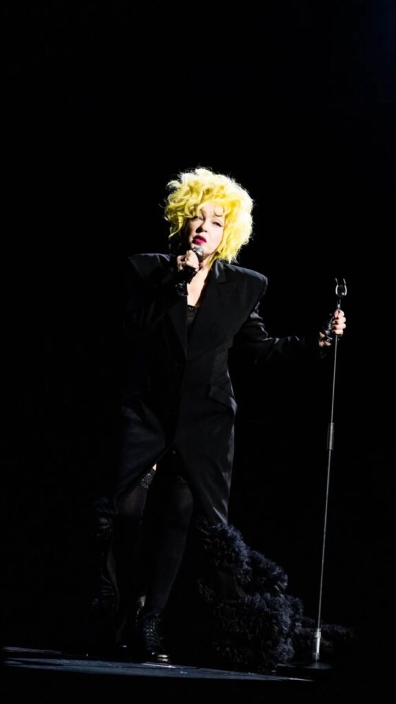 Cyndi Lauper Takes the Stage for a Heartfelt Farewell Concert