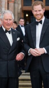 Prince Harry and King Charles