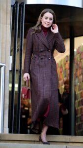 Kate Middleton Dazzles in Red