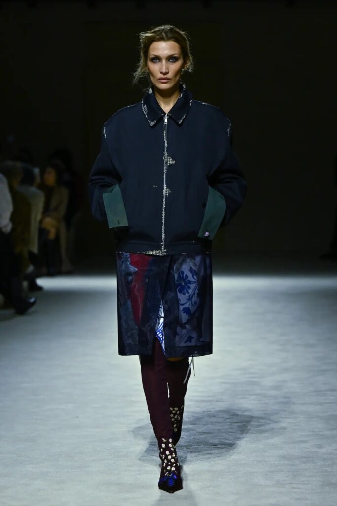 Bella Hadid Returns to the Runway at Prada