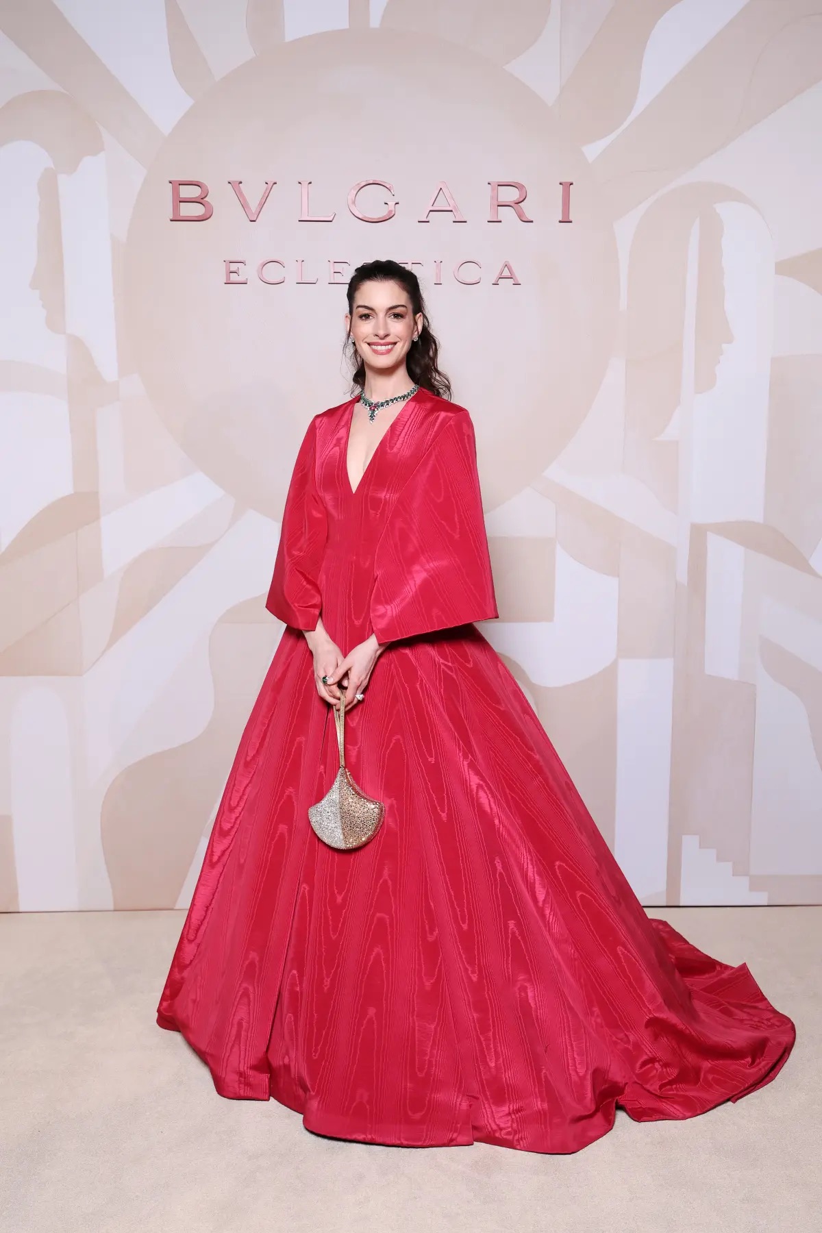 Anne Hathaway Channels Miranda Priestly in Valentino