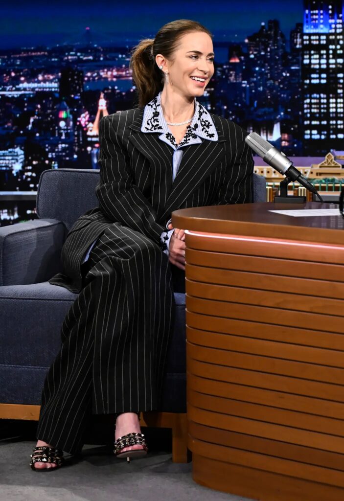 Emily Blunt Shares the Turtleneck Revelation