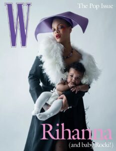Rihanna and Baby Rocki Irish Make Haute Couture History