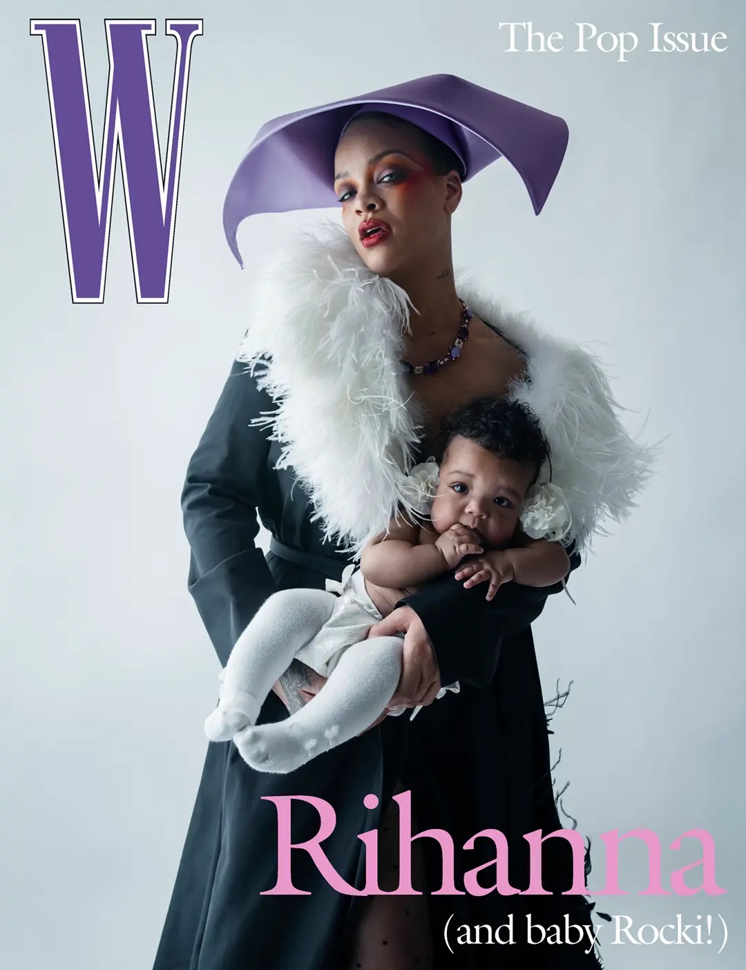 Rihanna and Baby Rocki Irish Make Haute Couture History